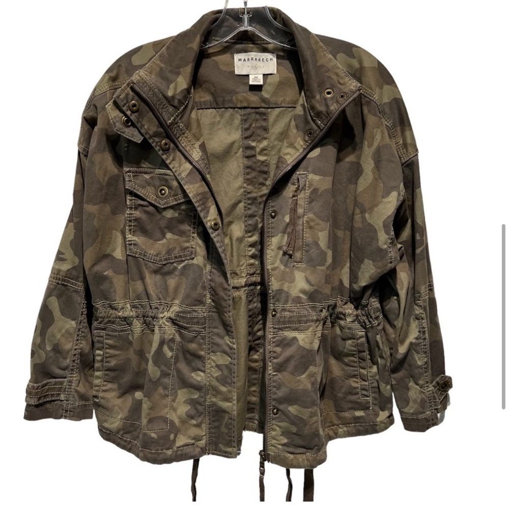 Anthropologie | Marrakech Camo Utility Jacket Size Medium